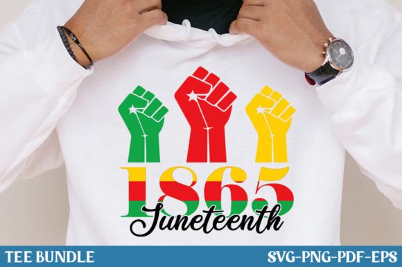 1865 Juneteenth Trendy T-Shirt Design