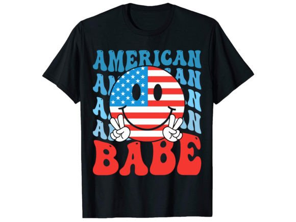 American Babe 4th of July T-Shirt