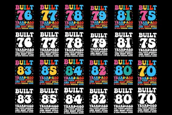 Built T-Shirt Bundle Typography Designs