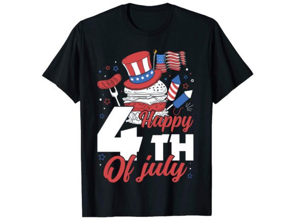 Happy 4th of July T-Shirt Graphics