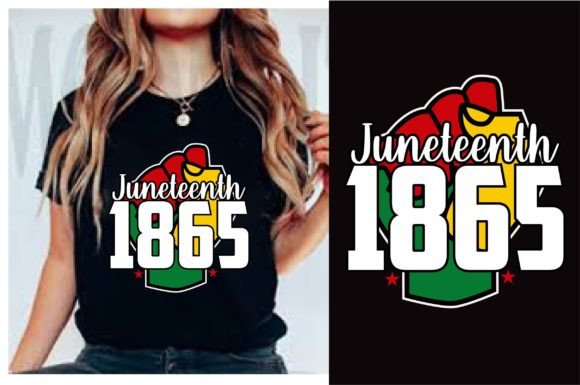 Juneteenth1865 T-Shirt Design Graphics