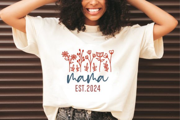 Mama EST. 2024 Graphics