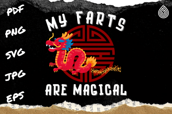 My Farts Are Magical, Chinese Dragon Graphics