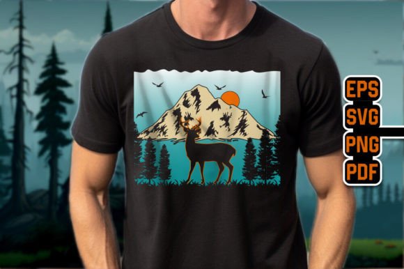 Unique Best Selling Deer Retro T-Shirt