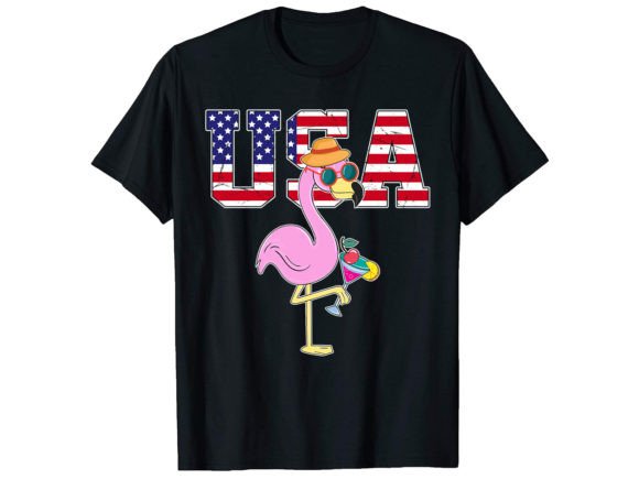 USA 4th of July T-Shirt Graphics